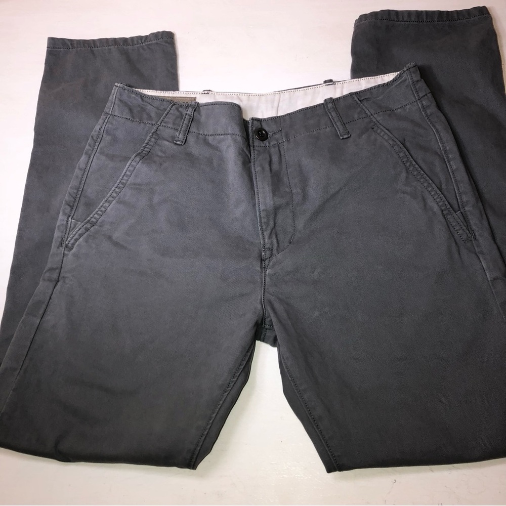 Levi Strauss Gray Khaki/Chino Pants, Like New, Waist 30, Length 30, 100% Cotton,